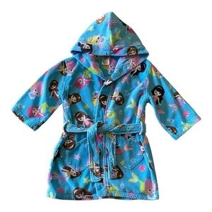 SAINT EVE-MERMAID TERRY CLOTH BATH OR SWIM ROBE
